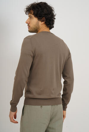 Lightweight cotton pullover ESSENTIAL - Ferrante | img vers.300x/