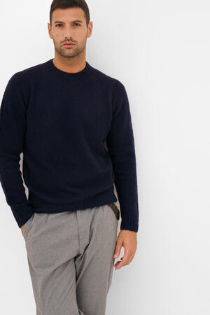 Girocollo in cashmere malfilè ROYAL RED - Ferrante | img vers.300x/
