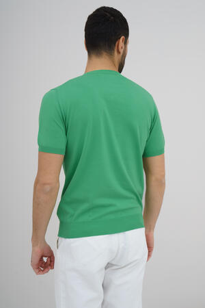 T-shirt in maglia in cotone ESSENTIAL - Ferrante | img vers.300x/