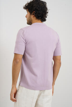 Cotton crepe knit shirt MAIN - Ferrante | img vers.300x/