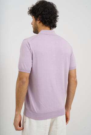 Cotton knitted polo shirt ESSENTIAL - Ferrante | img vers.300x/