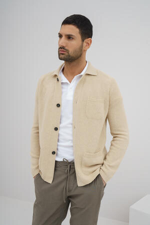Giacca camicia bouclè MAIN - Ferrante | img vers.300x/