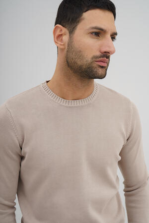 Girocollo in cotone tinto in capo ESSENTIAL - Ferrante | img vers.300x/