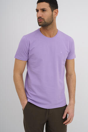 Elastic jersey T-shirt with embroidery ESSENTIAL - Ferrante | img vers.300x/