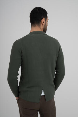 Giacca in maglia con lavorazione MAIN - Ferrante | img vers.300x/