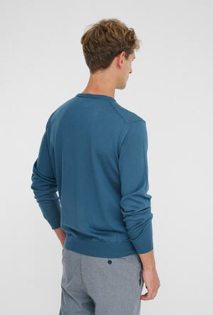 Worsted wool crew-neck ESSENTIAL - Ferrante | img vers.300x/