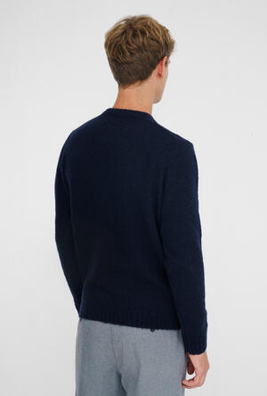 Girocollo in cashmere malfilè ROYAL RED - Ferrante | img vers.300x/