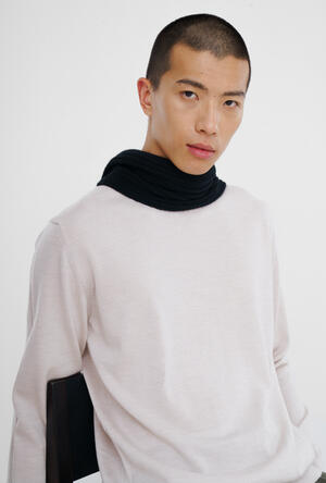 Worsted wool crew-neck ESSENTIAL - Ferrante | img vers.300x/