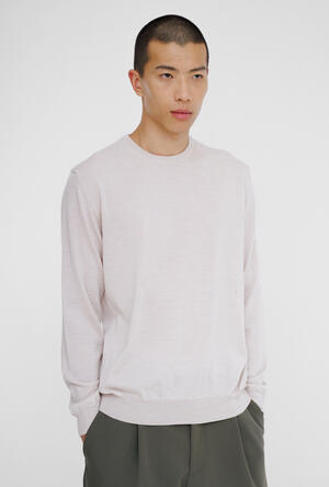 Worsted wool crew-neck ESSENTIAL - Ferrante | img vers.300x/