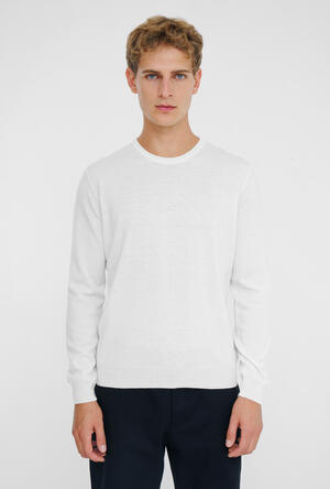 Worsted wool crew-neck ESSENTIAL - Ferrante | img vers.300x/