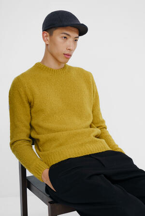 Girocollo in cashmere malfilè ROYAL RED - Ferrante | img vers.300x/