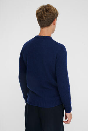 Girocollo in cashmere malfilè ROYAL RED - Ferrante | img vers.300x/