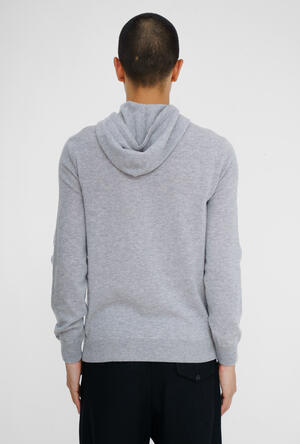 Felpa con cappuccio in pura lana ESSENTIAL - Ferrante | img vers.300x/