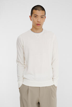 Knitted sweatshirt ESSENTIAL - Ferrante | img vers.300x/