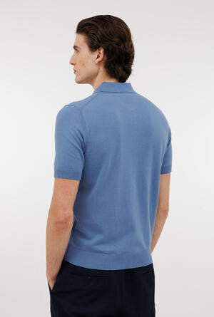 Polo tinta in puro cotone ESSENTIAL - Ferrante | img vers.300x/