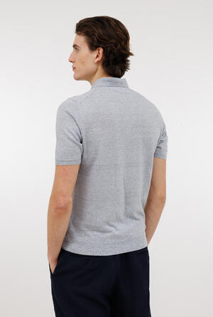 Polo in misto lino ROYAL RED - Ferrante | img vers.300x/