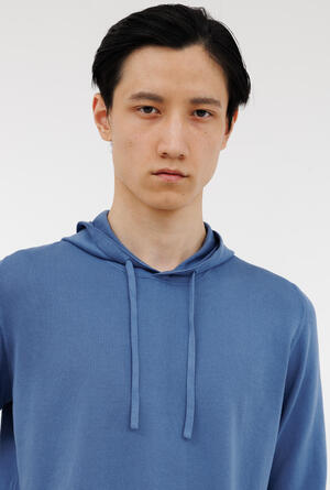 Felpa con cappuccio in puro cotone ESSENTIAL - Ferrante | img vers.300x/