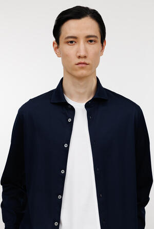 Camicia in piquet ROYAL RED - Ferrante | img vers.300x/