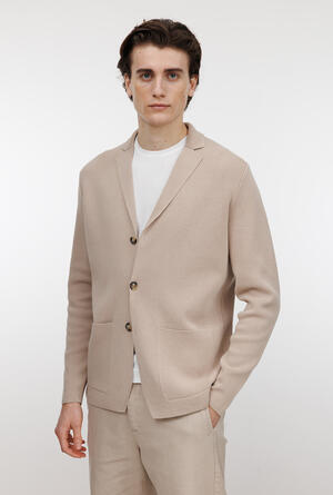 Giacca in puro cotone ROYAL RED - Ferrante | img vers.300x/