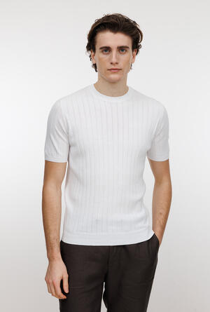 Girocollo a coste ROYAL RED - Ferrante | img vers.300x/