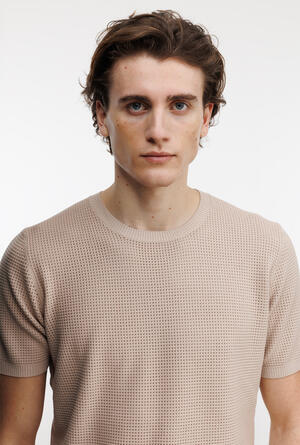 Girocollo tinto in capo con lavorazione MAIN - Ferrante | img vers.300x/