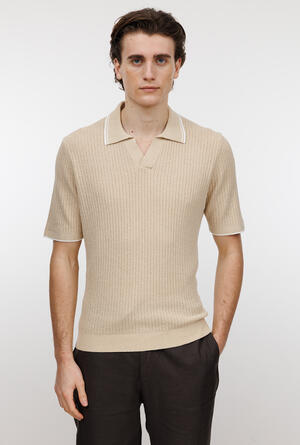 Polo mezza manica senza bottoni MAIN - Ferrante | img vers.300x/