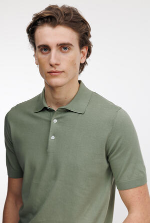 Polo tinta in puro cotone ESSENTIAL - Ferrante | img vers.300x/
