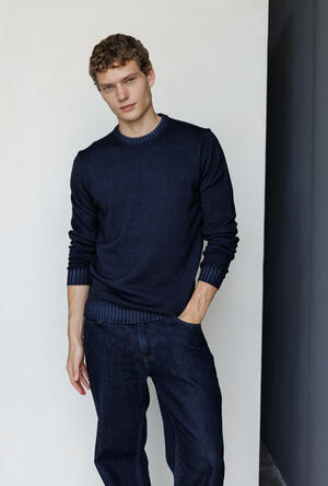 Girocollo in pura lana ESSENTIAL - Ferrante | img vers.300x/