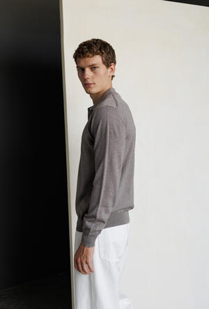 Polo in pura lana pettinata ESSENTIAL - Ferrante | img vers.300x/