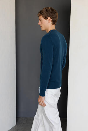 Girocollo in puro cashmere ROYAL RED - Ferrante | img vers.300x/