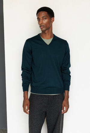 Pullover in lana pettinata ESSENTIAL - Ferrante | img vers.300x/