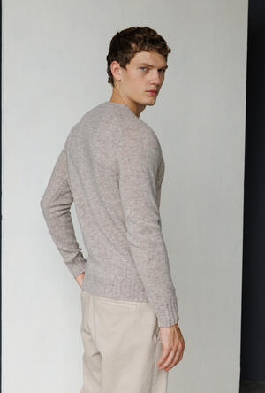 Girocollo in pura lana Shetland MAIN - Ferrante | img vers.300x/