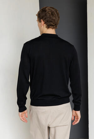 Polo in pura lana pettinata ESSENTIAL - Ferrante | img vers.300x/