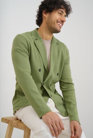 Double-breasted milano stitch jacket. MAIN - Ferrante | img vers.300x/