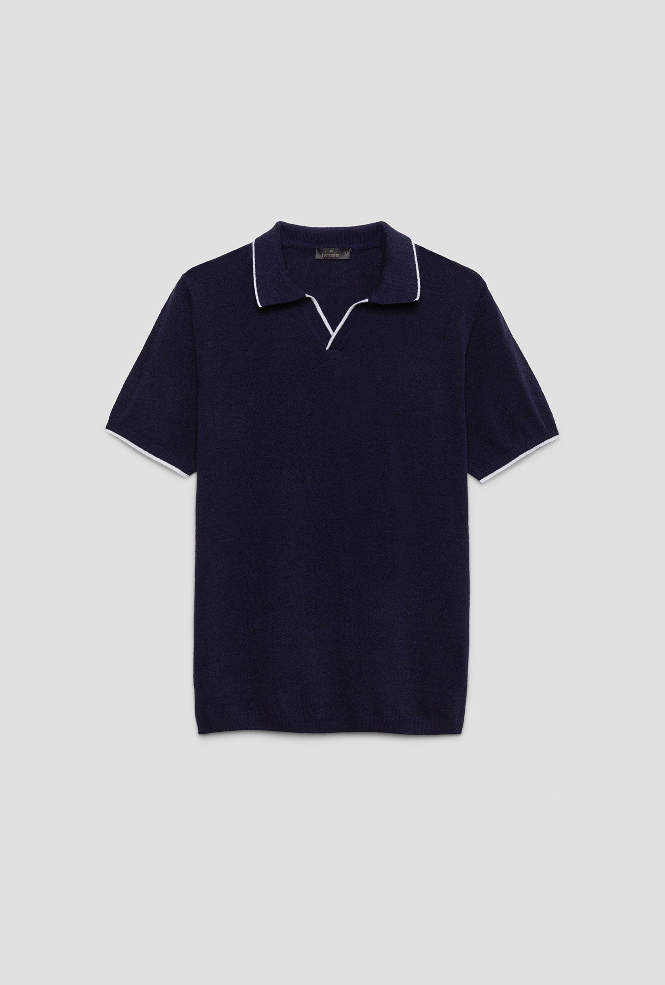 Polo shirt without buttons MAIN Ferrante