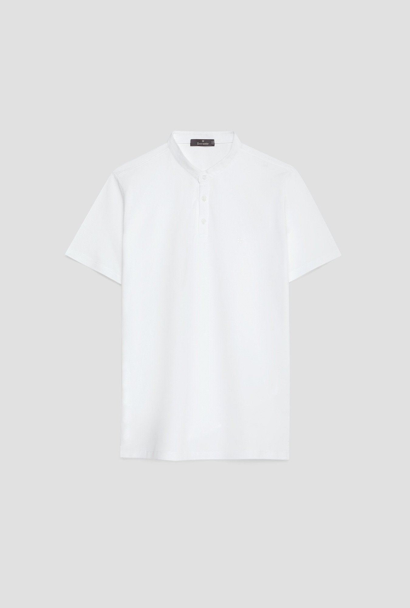 Serafino Camicia Cinque Bottoni In Lino Verde
