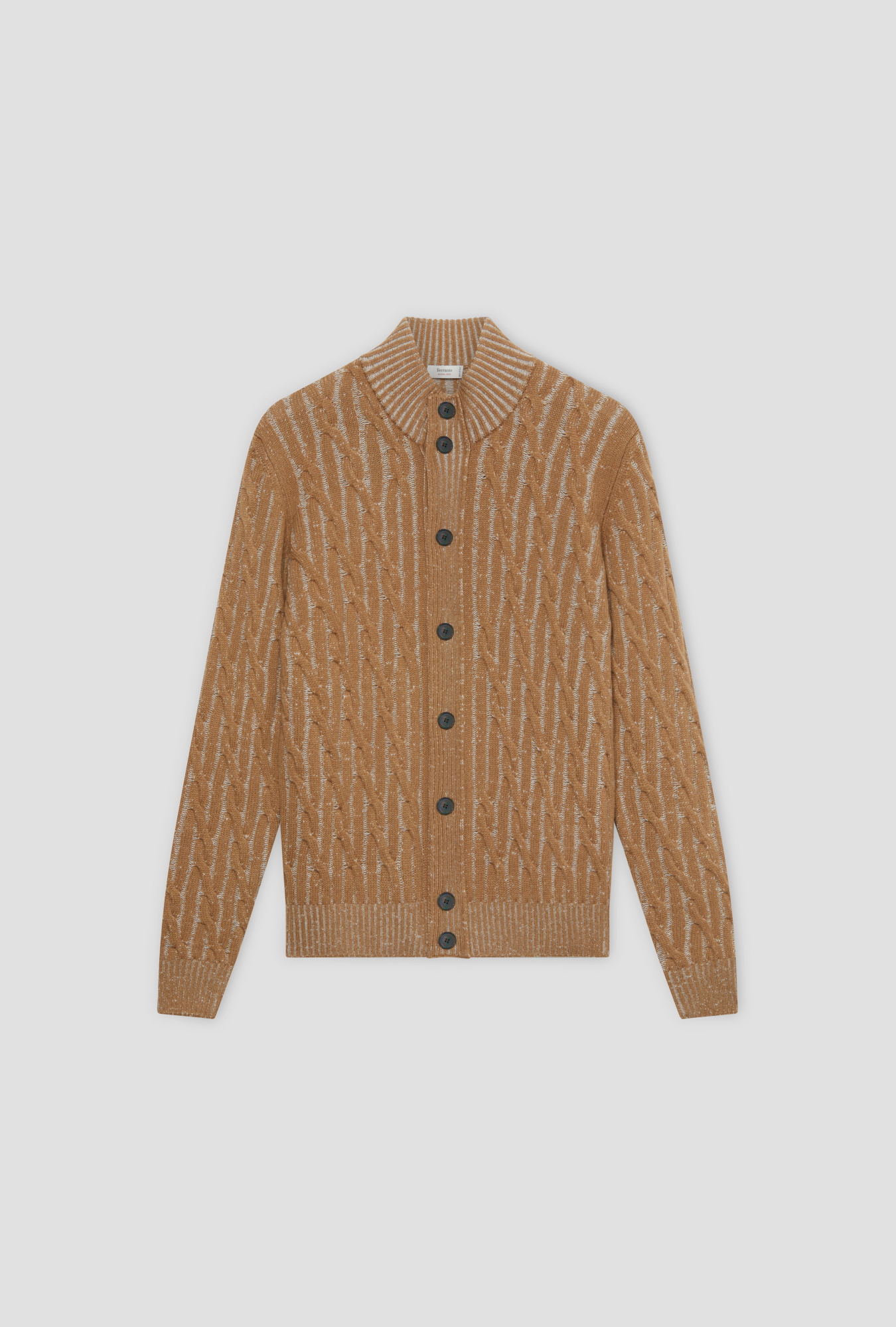 Cardigan Lungo Uomo Giacca Uomo Misto Cashmere Cardigan Bottoni Made In Italy Maglione Seta Pullover Manica Lunga Lana Merino Cachemire Maglioncino Beige Blu Grigio Cardigan Uomo Collo Alto - 7