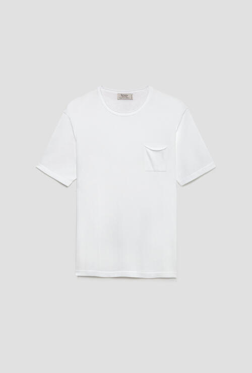 Maglia in cotone organico Bianco
