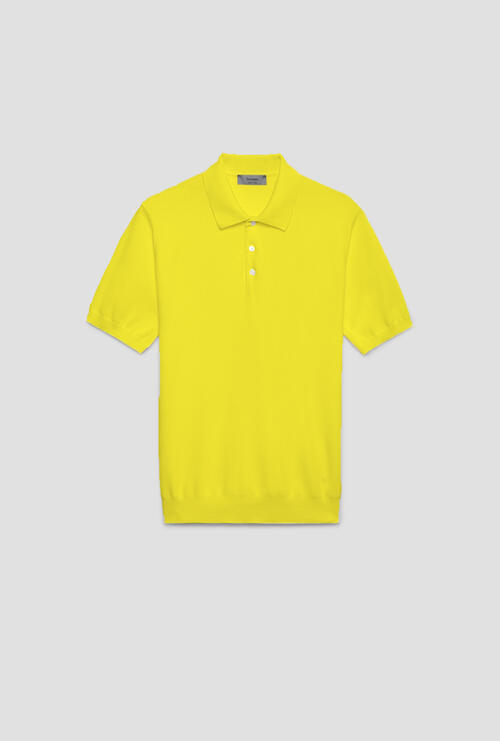 Polo punto piquet Giallo