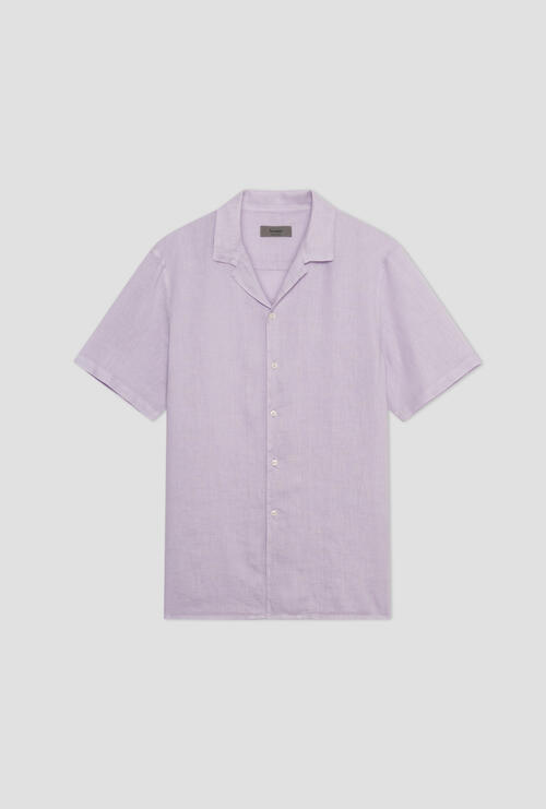 Camicia in lino vintage Rosa