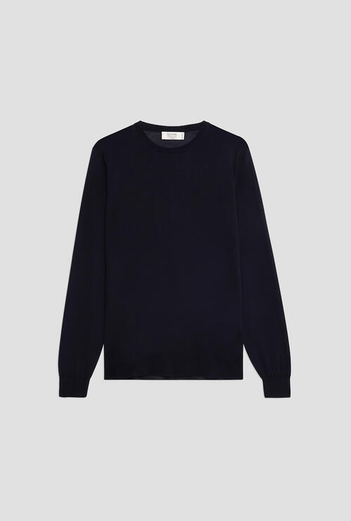 Maglia ultralight finezza 18 Blu Navy