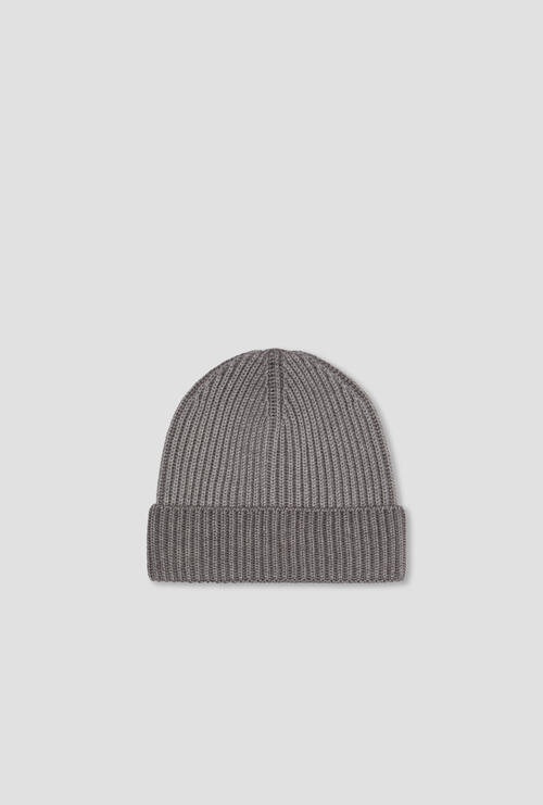 Cappello maglia inglese tinto Grigio