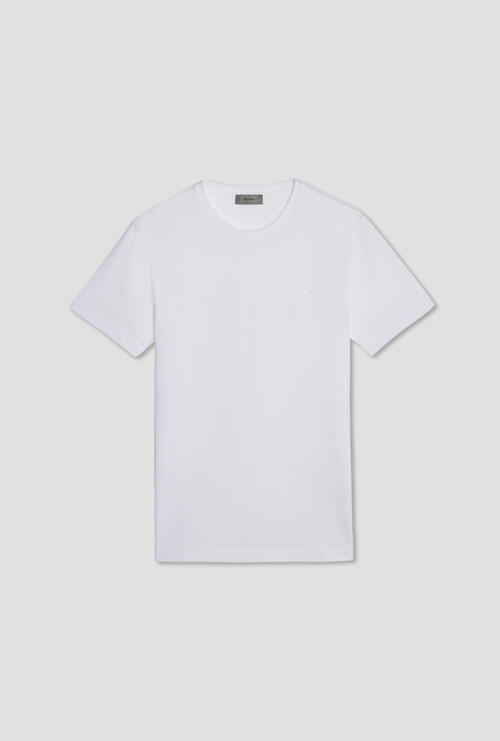 Piqué t-shirt White