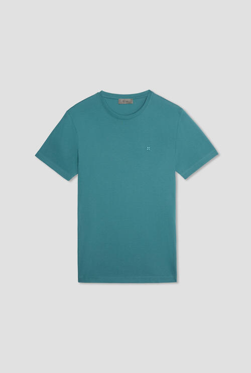 Piqué t-shirt Green