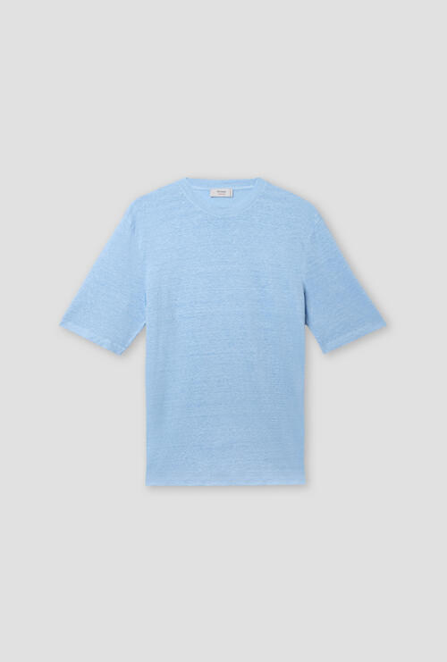 T-shirt Jersey Linoflex Celeste
