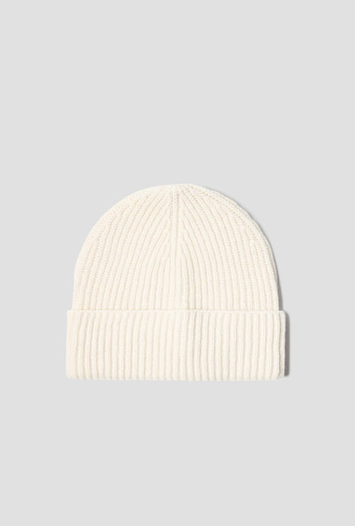 Wool and cashmere hat Cream