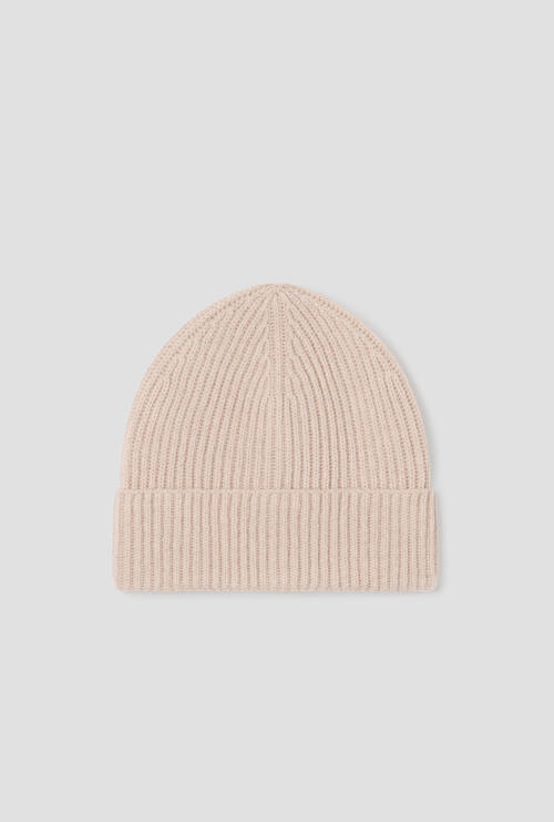 Wool and cashmere hat Sand