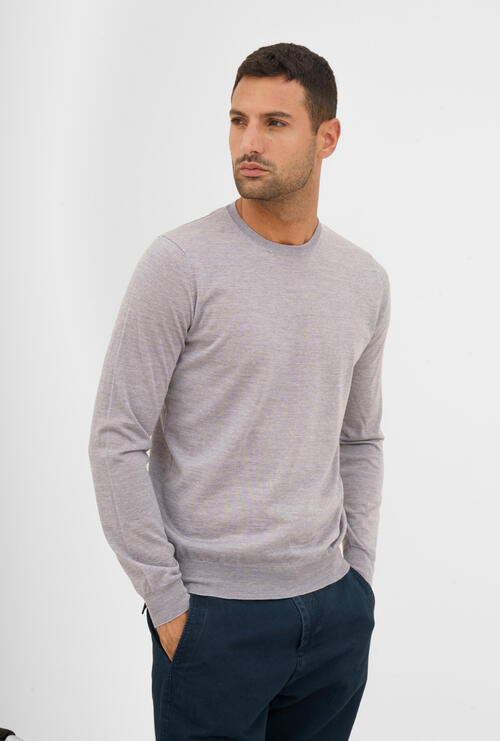 Maglia ultralight finezza 18 Grigio Perla