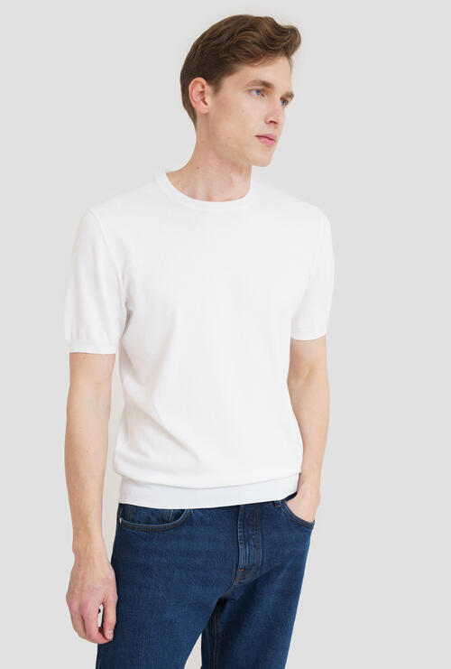 T-shirt in puro cotone Bianco