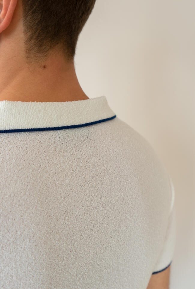 Polo shirt without buttons MAIN Ferrante